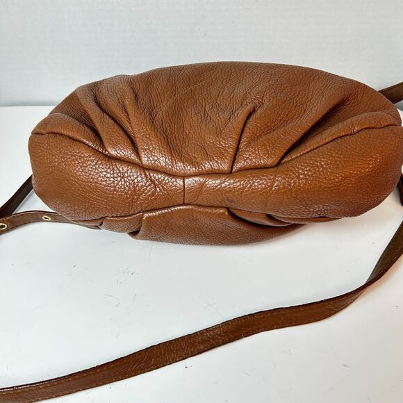 Marc By Marc Jacobs Natasha Caramel Brown Leather Classic Shoulder Crossbody Bag - Picture 6 of 15
